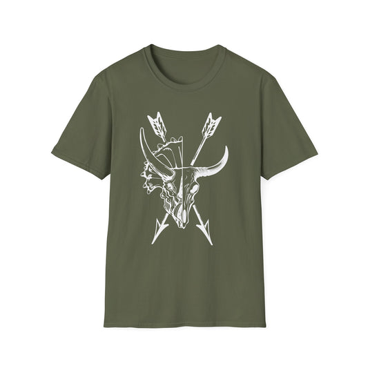 Triceratops & Bison Ancestors Tee, Unisex Softstyle T-Shirt